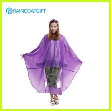 Clear PVC Rain Poncho for Bicycle